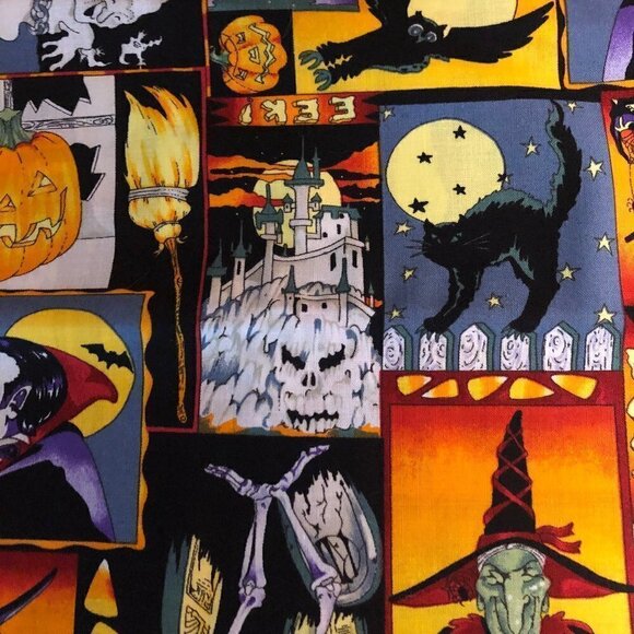Halloween Quilt Fabric - Alexander Henry OOP - Picture 6 of 6